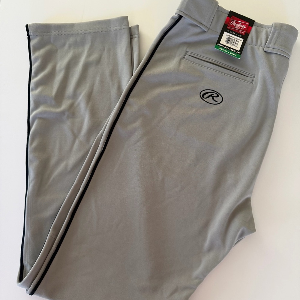 Rawlings Gray Men's Baseball Pants